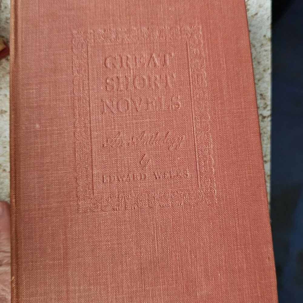 Great Short Novels: An Anthology by Edward Weeks, (HB-1st. Edition)